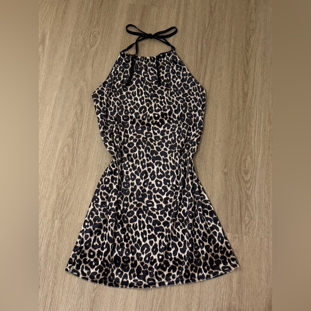 Target Leopard Print Mini Dress